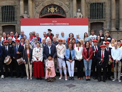 Fotografía por la convivencia en San Fermín 2024