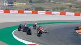 MotoGP: Marc Márquez fue protagonista de dos accidentes que pudieron terminar en tragedia