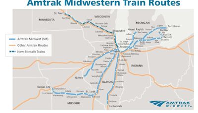 Amtrak offering 2nd daily train between St. Paul to Chicago