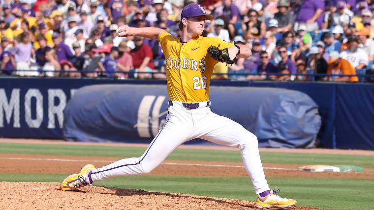 What channel is LSU baseball on today? Time, TV schedule, live stream for NCAA game vs. North Carolina | Sporting News