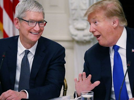 Donald Trump recounts Apple CEO Tim Cook as a 'very good businessman' and described a private meeting when he was president