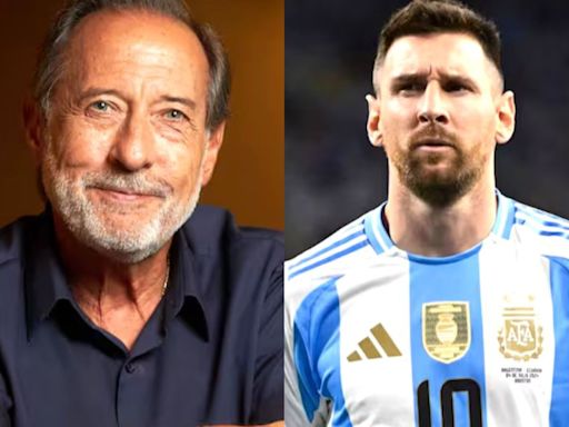 Guillermo Francella reveló una intimidad de su encuentro con Lionel Messi antes de la final de la Copa América