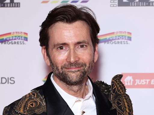 David Tennant calls for "human decency" as he wins British LGBT Award