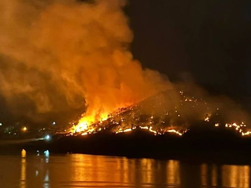 Así­ fue el incendio que azotó Valle de Bravo en Edomex este fin de semana | FOTOS y VIDEOS