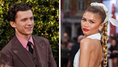 Zendaya And Tom Holland Were Filmed Kissing At The ‘Challengers’ Premiere