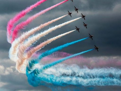 Red Arrows over West Country: Where and when to see them