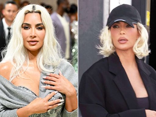 Kim Kardashian Debuts Marilyn Monroe-Style Blonde Bob Days After Controversial 2024 Met Gala Look