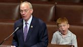 Congressman's Son, 6, Goes Viral for Making Silly Faces During Dad's Speech Defending Trump