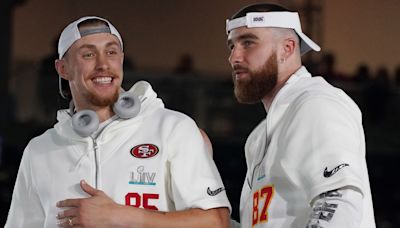 NFL exec calls Kittle ‘more explosive' tight end than Kelce