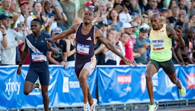 Quincy Hall win's men’s 400 meters at U.S. Olympic Trials, Quincy Wilson finishes 6th