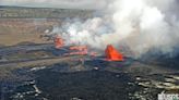 Hawaii’s Kilauea volcano erupts for third time this year as authorities issue ‘red’ warning