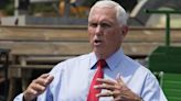 Pence heckled by Trump supporters as ‘sell out’ after third indictment