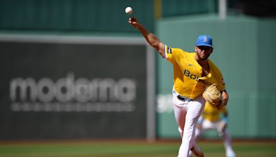 ‘Pretty cool’: Red Sox starter takes 48-out scoreless streak into break