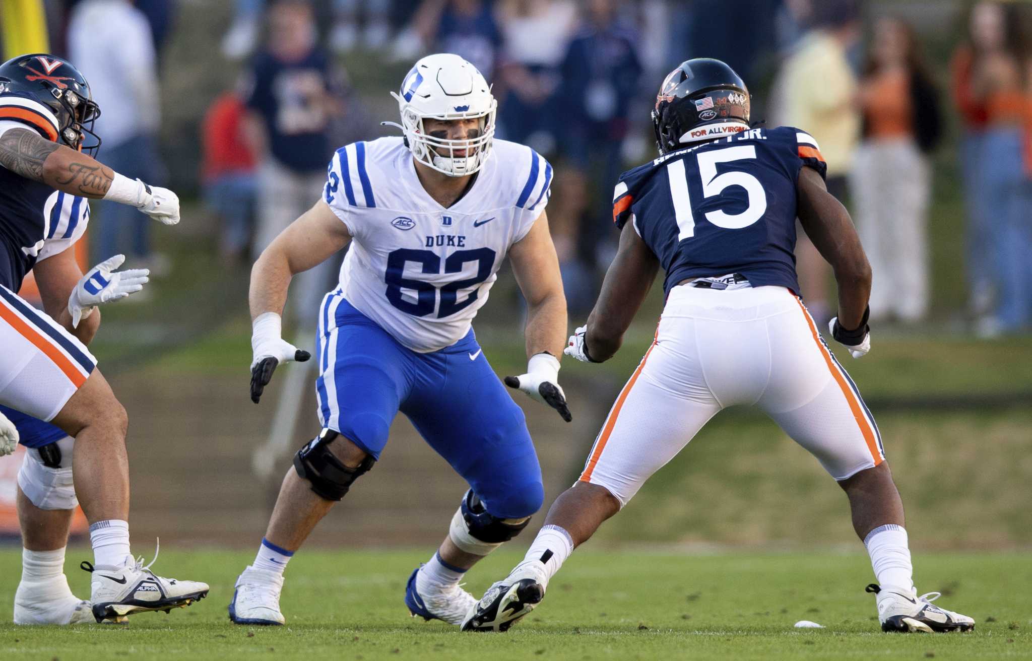 Buccaneers add offensive line help, select Duke C Graham Barton in NFL draft