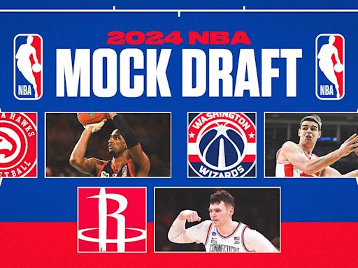 2024 NBA Mock Draft: Hawks take Alex Sarr with top pick; Donovan Clingan to Rockets