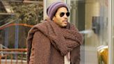 Lenny Kravitz Is Ready for Fall — With His Infamous 'Big Scarf'