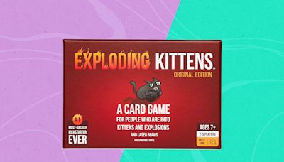 The fan-favorite Exploding Kittens card game is $17 for Prime Day