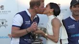 Prince Harry and Meghan Markle Share a Kiss While Filming New Netflix Series With Serena Williams