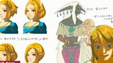 Nuevo libro de arte de The Legend of Zelda: Tears of the Kingdom revela 8 rediseños de Zelda desechados y una escena amorosa de Sonia y Rauru
