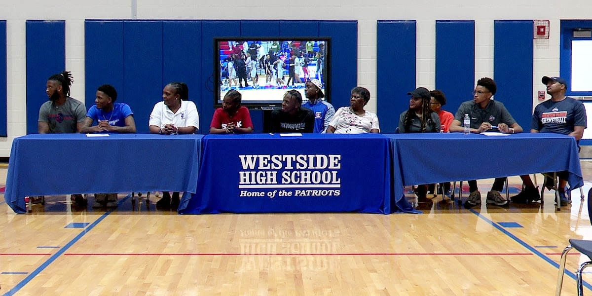 Westside basketball trio sign letters of intent to play collegiate-level