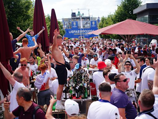 England fans descend on streets and bars after Gareth Southgate’s rallying cry