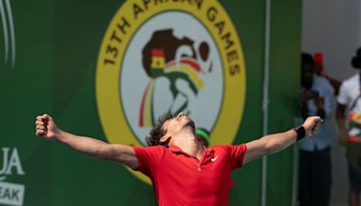 Tenista tunecino Echargui celebra que Juegos de París hagan realidad sueño de estar en Roland Garros