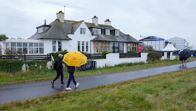 A house with best views of British Open is up for sale. It's in the middle of the Royal Troon course