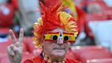 French and Spanish fans in party mood ahead of EUROs semi final