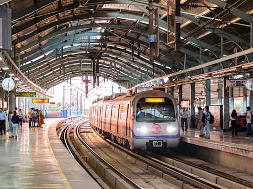 Man Jumps In Front Of Train At Hauz Khas Metro Station In Delhi, Injured