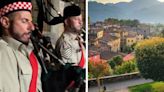 Incredible European town where locals wear tartan and play bagpipes