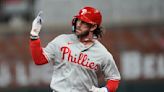 Harper homers, Phillies shut down slugging Braves 3-0 in Game 1 of NLDS