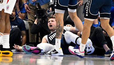 Doncic sobre su rodilla: “No tiene buena pinta, pero intentaré jugar”