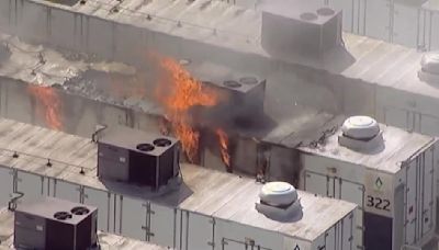 Fire breaks out in Escondido SDG&E battery storage facility