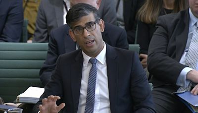 Rishi Sunak’s comeback when quizzed about Liz Truss’ deep state conspiracies