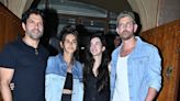 Hrithik Roshan-Saba Azad and Farhan Akhtar-Shibani Dandekar go on a double date together; fans remember 'Zindagi Na Milegi Dobara' - See photos - Times of India