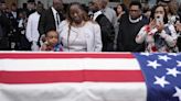 Hundreds pack funeral for Roger Fortson, the Black airman killed in his home by a Florida deputy