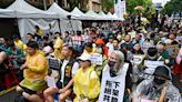 台灣國會職權修法引爭議 全台串聯抗議