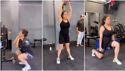 Mom-To-Be Drashti Dhami's Workout Session Will Inspire You To Hit The Gym - Watch