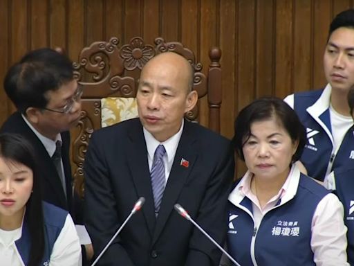 在立法院帶頭喊「尊重院長和國會」 楊瓊瓔今天擔護衛任務