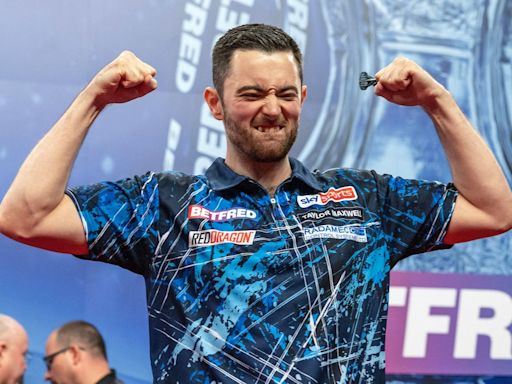 Luke Humphries out to join illustrious club with win in World Matchplay final