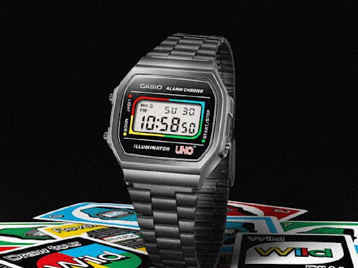 Love classic Casio watches, love the card game UNO? Then you're in luck