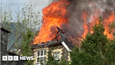 Ceredigion: Fire at ex-school used as cannabis farm reignites