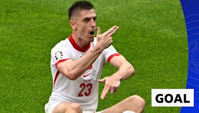 Euro 2024: Krzysztof Piatek equalises for Poland