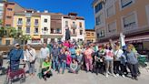 Los usuarios de Adepas, maestros de ceremonias en el arranque de las fiestas del Picadillo y el Sabadiego