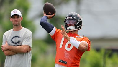 Bears training camp observations: Caleb Williams, offense show good, bad on Day 2