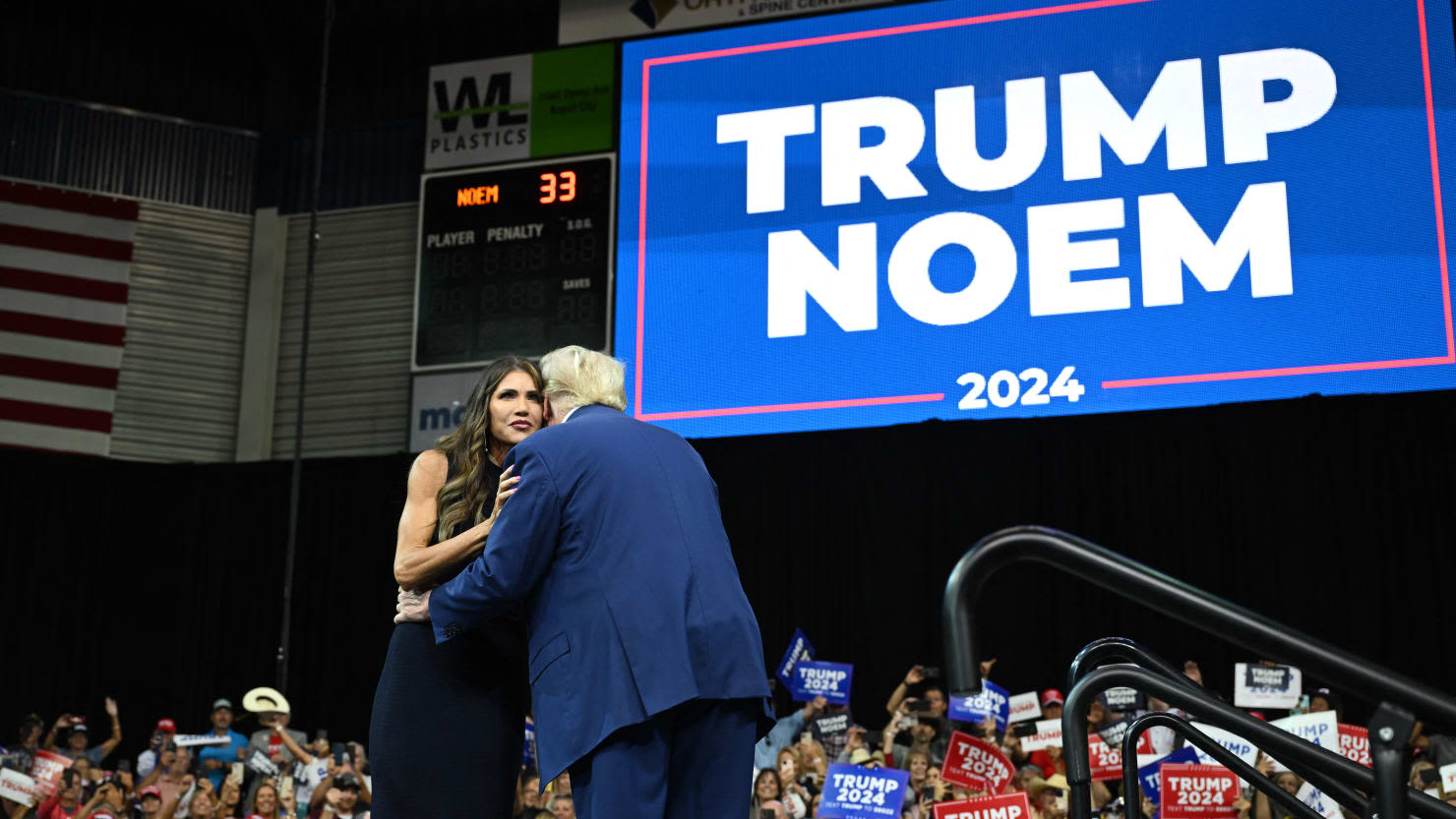 Trump Reportedly Now Joking About Noem to Friends