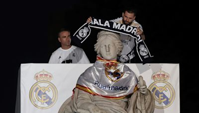 "¡Te malacostumbras!", Madrid aclama a los héroes de la 15ª Copa de Europa