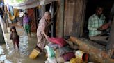 Water receding slowly in flood-hit northeast Bangladesh