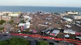 Watch as fans arrive for the first night of the Myrtle Beach Carolina Country Music Fest