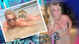 Britney公開沙灘全裸照 自嫌屁股不夠挺考慮「隆股」